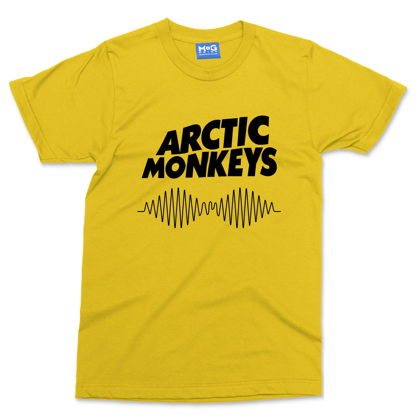 Retro Arctic Monkey Logo T-shirt Rock Band Music Festival Concert Gift Rave Top