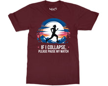 Funny If I Collapse T-shirt Marathon Running Race Love Workout Runner’s Gift Top