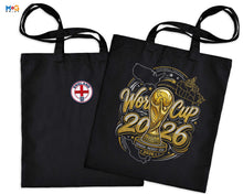 Custom World Country Flag Canvas Tote Football Cup 2026 Shopping Bag