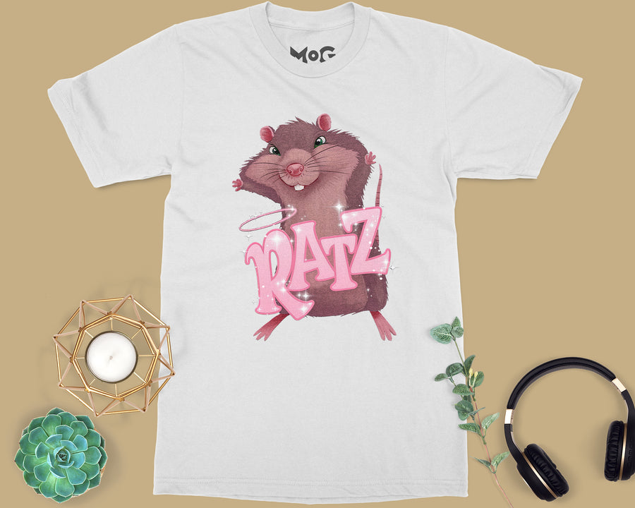 Ratz Mouse Meme T-Shirt | Funny Rodent Graphic Tee