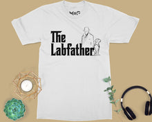 Funny Labfather Parody T-shirt Labrador Dad Gift Shirt For Dog Owner Dad