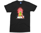 Christmas Is Coming T-Shirt Grinch on Candy Cane Throne Shirt Grinchmas Xmas Top