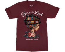 Born to Read T-shirt Funny Book Lover Gift World Book Day Reading Tee