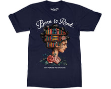 Born to Read T-shirt Funny Book Lover Gift World Book Day Reading Tee