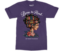 Born to Read T-shirt Funny Book Lover Gift World Book Day Reading Tee