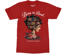 Born to Read T-shirt Funny Book Lover Gift World Book Day Reading Tee