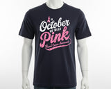 October Pink Ribbon Breast Cancer Awareness Top Community Support T-shirt