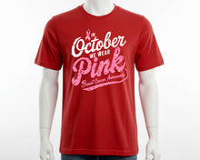 October Pink Ribbon Breast Cancer Awareness Top Community Support T-shirt