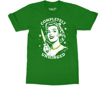 Completely Unhinged T-shirt Funny Housewife with Knife Meme Gift Tee