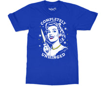 Completely Unhinged T-shirt Funny Housewife with Knife Meme Gift Tee