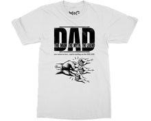 Personalised Dad T-shirt Custom Name Father's Day Matching Dad Son Tee