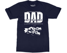 Personalised Dad T-shirt Custom Name Father's Day Matching Dad Son Tee