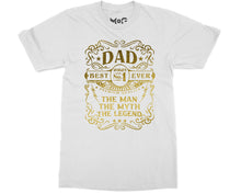 Best Dad Ever T-shirt Man Myth Legend Tee Father's Day Birthday Gifts