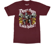 Castle Knight Workout T-shirt Lifting Meme Fitness Joke Gym Fans Tee