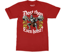 Castle Knight Workout T-shirt Lifting Meme Fitness Joke Gym Fans Tee