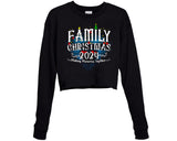 Christmas 2024 Crop Sweatshirt Making Memories Matching Xmas Gift Top