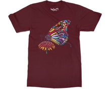 Butterfly Flower T-shirt Floral Love Tee Valentine’s Day Gift for Her