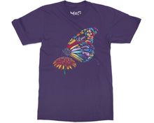 Butterfly Flower T-shirt Floral Love Tee Valentine’s Day Gift for Her