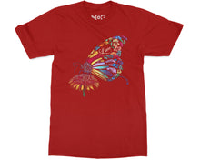 Butterfly Flower T-shirt Floral Love Tee Valentine’s Day Gift for Her