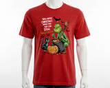 Funny Steal Halloween T-shirt Grinch Xmas Shirt Trick or Treat Costume