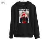 Custom Photo Text Hoodie Design Your Own Matching Top Personalised Gifts for Men