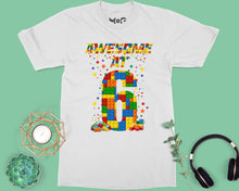 Customised Kids Birthday T-shirt Personalised Age Milestone Gift Tee