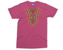 Traditional Dashiki T-shirt Fashion Design African Traditional Printed Cotton Tribal Art African Spirit Dashiki T-shirts Unisex