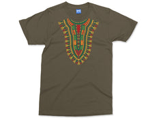 Traditional Dashiki T-shirt Fashion Design African Traditional Printed Cotton Tribal Art African Spirit Dashiki T-shirts Unisex