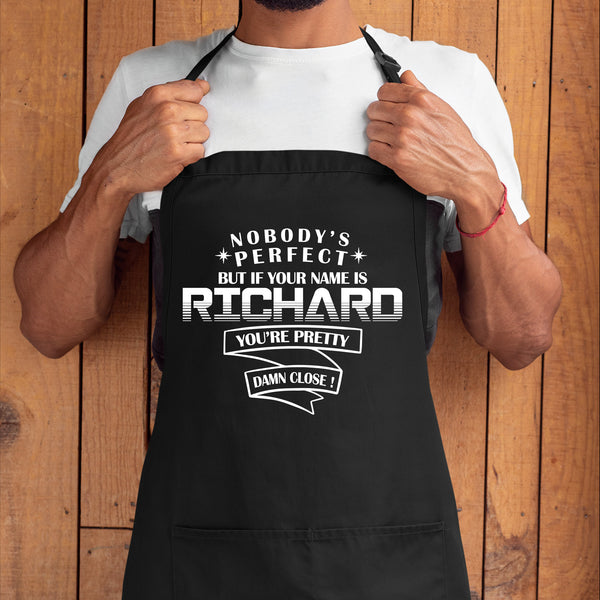 Personalised Chef Apron Custom Text BBQ Grilling Funny Gift Men Women