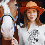 Horse Lover T-shirt Life is Better Horse-riding Equestrian Rider Gifts