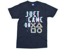 Just Game On T-shirt Retro Gaming Console Controller Tee Gamers Gifts