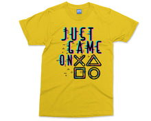 Just Game On T-shirt Retro Gaming Console Controller Tee Gamers Gifts