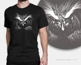 Owl Nature Wildlife T-shirt Pirate Birdwatcher Shirt Bird Lovers Gifts