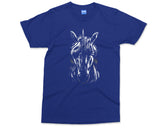 Dark Unicorn T-shirt Horse Streetwear Shirt Animal Art Lovers Gift Tee