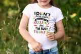 Brilliant Autism T-shirt Don't Speak Much Tee Autistic Awareness Gifts