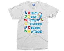 Autism Awareness Day T-shirt Always Amazing Sometimes Mysterious Tee