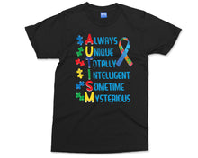 Autism Awareness Day T-shirt Always Amazing Sometimes Mysterious Tee