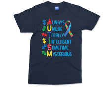 Autism Awareness Day T-shirt Always Amazing Sometimes Mysterious Tee