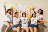 Hen Party T-shirt Bride To Be Squad Personalised Bridal Team Top UK