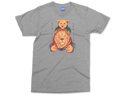 Matching Father Son Lion Cub T-shirt Daddy Child Tee Father's Day Gift