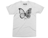 Be You Tiful Women's Sassy T-shirt Beautiful Feminist Butterfly Tee