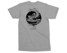 Black Dragon T-Shirt Japanese Streetwear Top Chinese Animal Anime Tee
