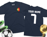 Portugal Football T-Shirt Portuguese Futebol Jersey Unisex Top