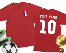 France Football T-shirt French Soccer Game Jersey For Supporters