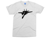 Tomcat Grumman T-shirt American Supersonic Navy F-14 Military Jet Tee