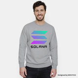 Solana Cryptocurrency Logo Investor Sweatshirt Trader Gift Idea