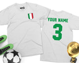 Italy Football Unisex T-shirt Italian Soccer Cup Italia Calcio Tee