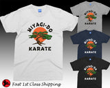 Miyagi-Do Karate Kid T-shirt Cobra Kai TV Martial Arts No Mercy Tee