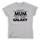 Best Mum in the Galaxy Star Wars Mother's Day Gift Tee for Mom Grandma