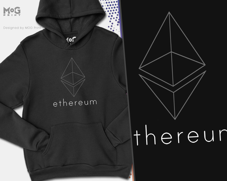 Ethereum Hoodie &amp; Sweatshirt, Eth Crypto Coin, Cryptocurrency Gift Clothing, Investing Trading Lover, HODL Bull Market 2026 UNISEX Sizes